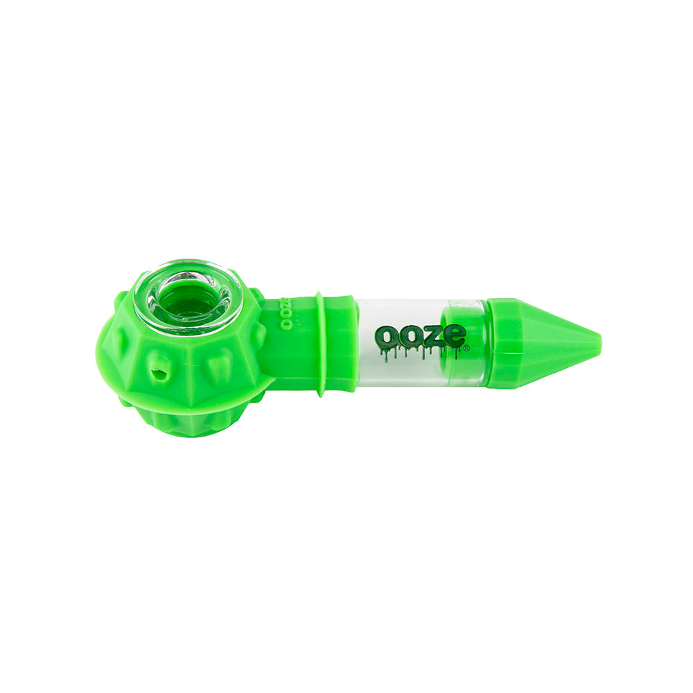 Ooze Bowser Silicone Pipe / Loose / Green